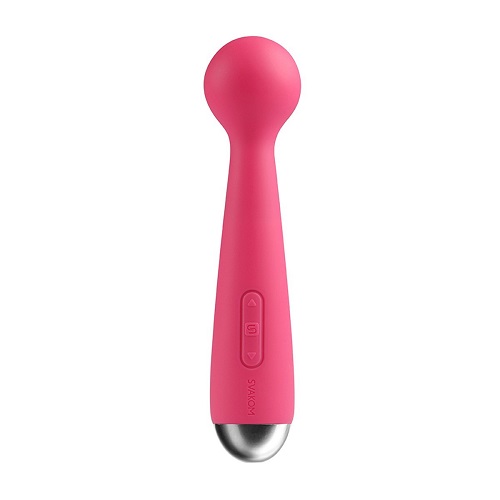 Svakom Emma Mini 100% Waterproof Wand Massager Vibe-Red 1 Svakom Emma Mini 100% Waterproof Wand Massager Vibe-Red