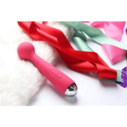Svakom Emma Mini 100% Waterproof Wand Massager Vibe-Red 12 n10146 svakom emma mini 100 waterproof wand massager vibe 5 1 2