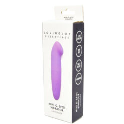Loving Joy Mini G-Spot Vibrator Lavender 8 n10479 loving joy mini g spot vibrator lavender pkg 2