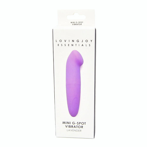 Loving Joy Mini G-Spot Vibrator Lavender 3 Loving Joy Mini G-Spot Vibrator Lavender - Image 3