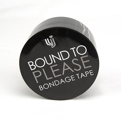 Bound to Please Bondage Tape Black 4 Bound to Please Bondage Tape Black - Image 4