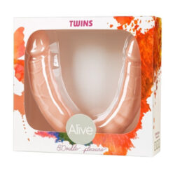 n10675 alive silicone double dildo 1