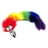 n10780 furry fantasy rainbow tail butt plug 4 1
