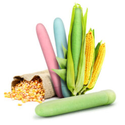 n10846 gaia biodegradable eco vibrator green 4