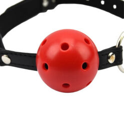 Bound to Please Breathable Ball Gag Red 11 n10931 bound please breathable ball gag 4
