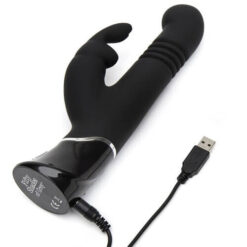 n11197 fsog greedy girl rechargeable thrusting gspot rabbit vibrator 3