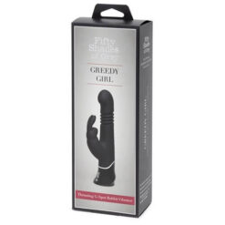 n11197 fsog greedy girl rechargeable thrusting gspot rabbit vibrator 5