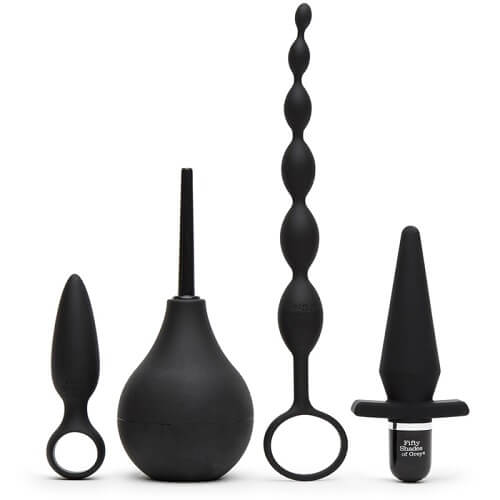 Fifty Shades of Grey Pleasure Overload Take It Slow Anal Beginners Kit (4 pieces) 1 Fifty Shades of Grey Pleasure Overload Take It Slow Anal Beginners Kit (4 pieces)
