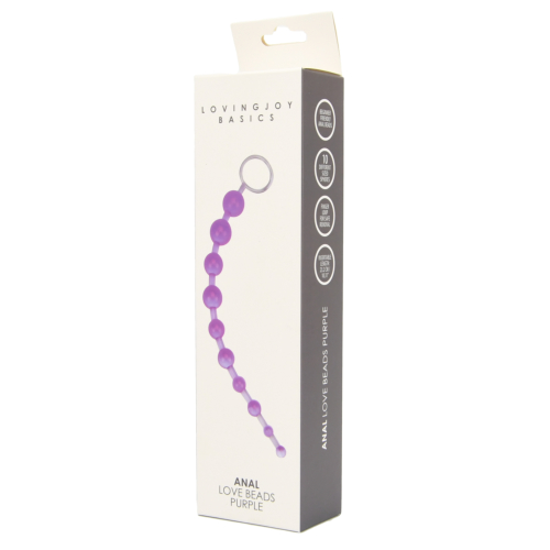 Loving Joy Anal Love Beads Purple 4 Loving Joy Anal Love Beads Purple - Image 4