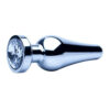 Precious Metals Smooth Silver Butt Plug-Medium 9 ns7105 precious metals smooth silver anal plug medium 1