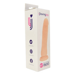 n11415 loving joy realistic silicone 8 5 inch strap on dildo pk 1