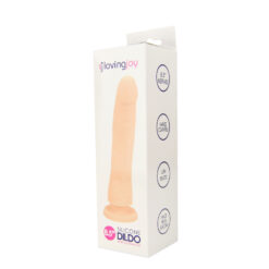 n11415 loving joy realistic silicone 8 5 inch strap on dildo pk 2