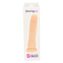 n11415 loving joy realistic silicone 8 5 inch strap on dildo pk