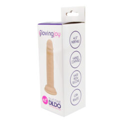n11473 loving joy 4 5 inch silicone dildo pkg 2