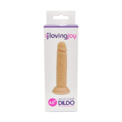 n11473 loving joy 4 5 inch silicone dildo 1