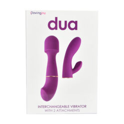 n10700 loving joy dua interchangeable vibrator new 1 pkg
