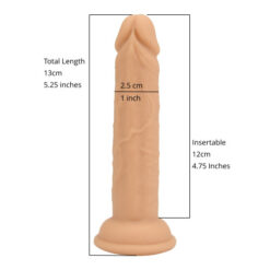 n11473 loving joy 4 5 inch silicone dildo sizes
