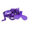 n11589 loving joy beginner s bondage kit purple 8 piece
