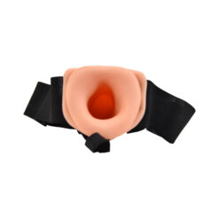 n11680 loving joy 7 inch hollow strap on vanilla 3