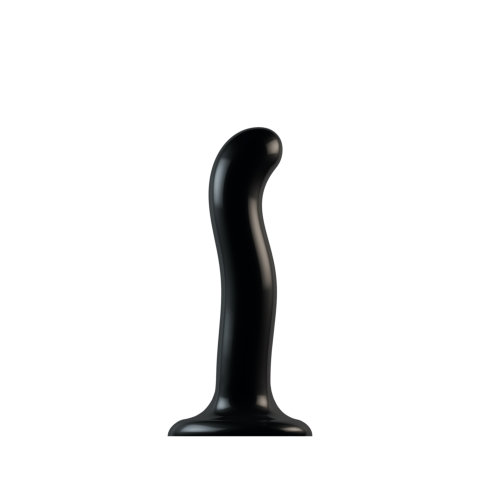 Strap-on-Me P&G Spot Dildo Medium Black 1 Strap-on-Me P&G Spot Dildo Medium Black