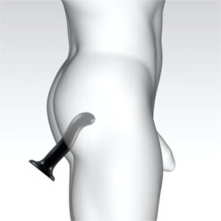 Strap-on-Me P&G Spot Dildo Medium Black 21 n11731 strap on me pg spot dildo medium black man