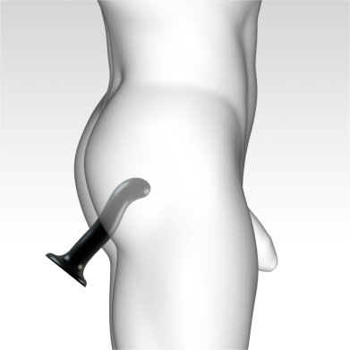 Strap-on-Me P&G Spot Dildo Medium Black 10 Strap-on-Me P&G Spot Dildo Medium Black - Image 10