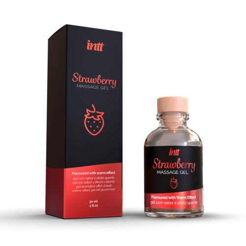 Intt Massage Gel Strawberry Flavour 1 Intt Massage Gel Strawberry Flavour