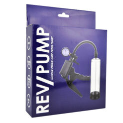 Rev-Pump Gauge Pistol Grip Penis Pump 18 n11884 rev pump gauge pistol grip penis pump pkg 1