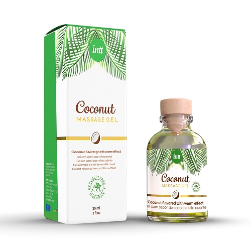 Intt Massage Gel Vegan Coconut Flavour 1 Intt Massage Gel Vegan Coconut Flavour