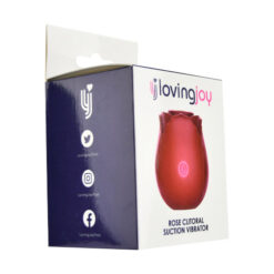 n11903 loving joy rose toy clitoral suction vibrator pkg 1