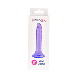 Loving Joy 5 Inch Beginners Dildo Purple 13 n11937 loving joy 5 inch beginners dildo purple pkg