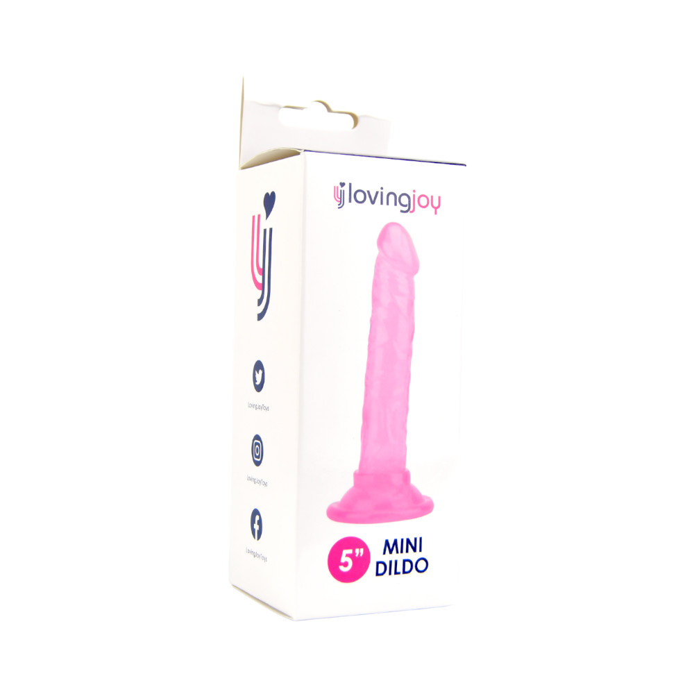 Loving Joy 5 Inch Beginners Dildo Pink 9 Loving Joy 5 Inch Beginners Dildo Pink - Image 10