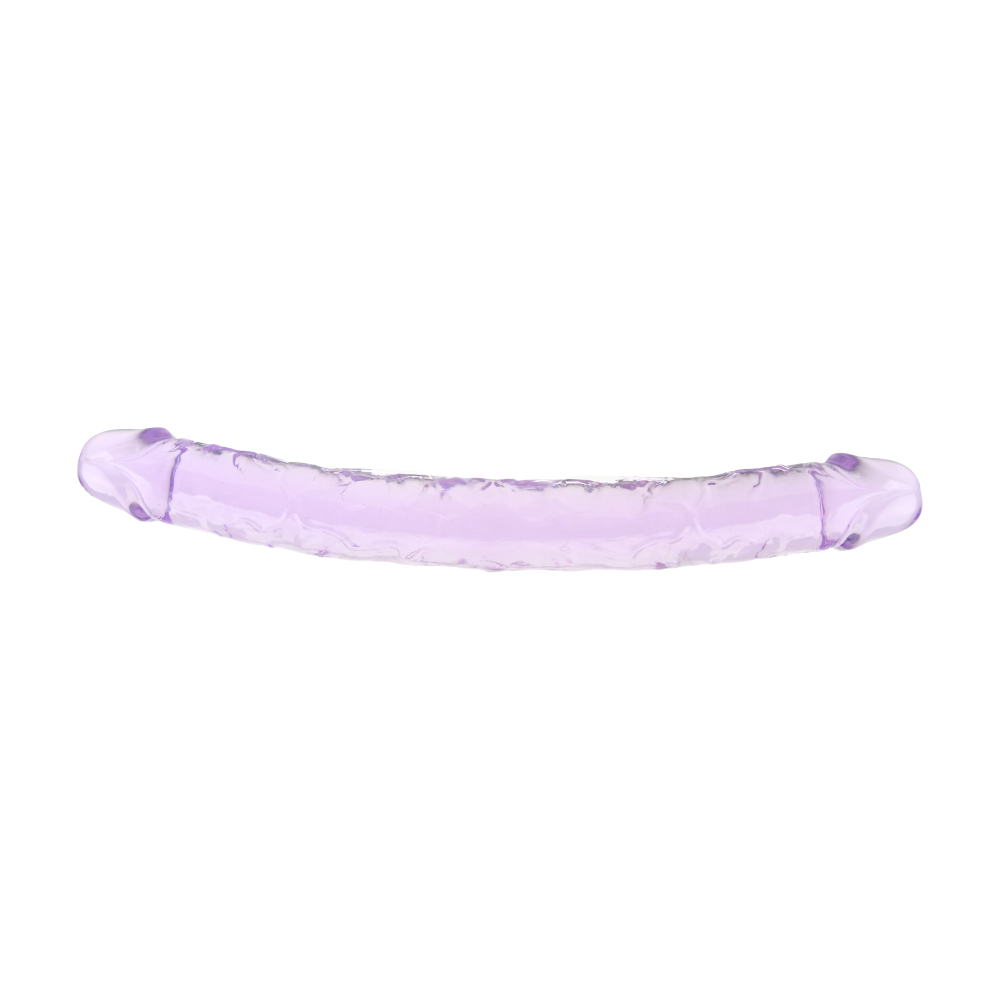 Loving Joy 12 Inch Double Dildo Purple 3 Loving Joy 12 Inch Double Dildo Purple - Image 3