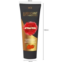 Mai Attraction Lubricant with Pheromones Strawberry 100ml 6 n11995 mai attraction lubricant wpheromones strawberry 2