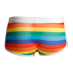 C4M Athletic Trunk Rainbow Large 8 n12046 c4m athletic trunk rainbow large back