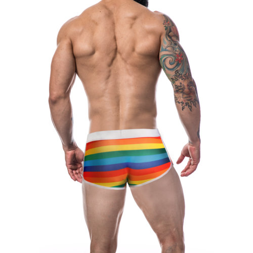 C4M Athletic Trunk Rainbow Large 5 C4M Athletic Trunk Rainbow Large - Image 5
