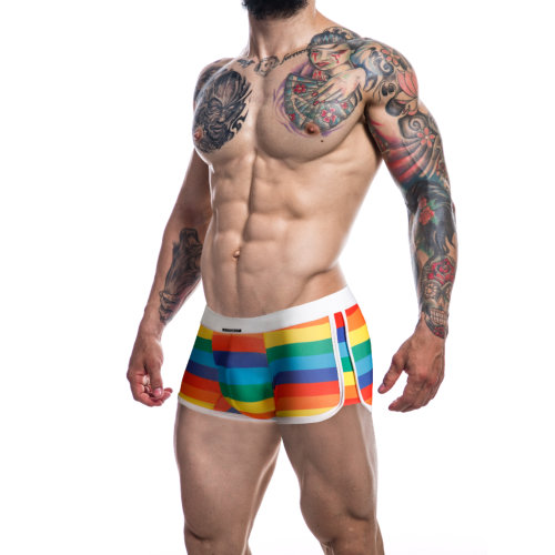 C4M Athletic Trunk Rainbow Large 4 C4M Athletic Trunk Rainbow Large - Image 4