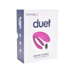 Loving Joy Duet Remote Control Couples Vibrator 19 n12198 loving joy duet remote controlled couples vibrator pkg 1