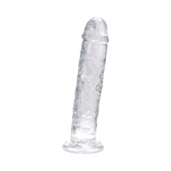 Loving Joy 8.5 Inch Suction Cup Dildo Clear 11 n12184 loving joy 8 5 inch suction cup dildo clear