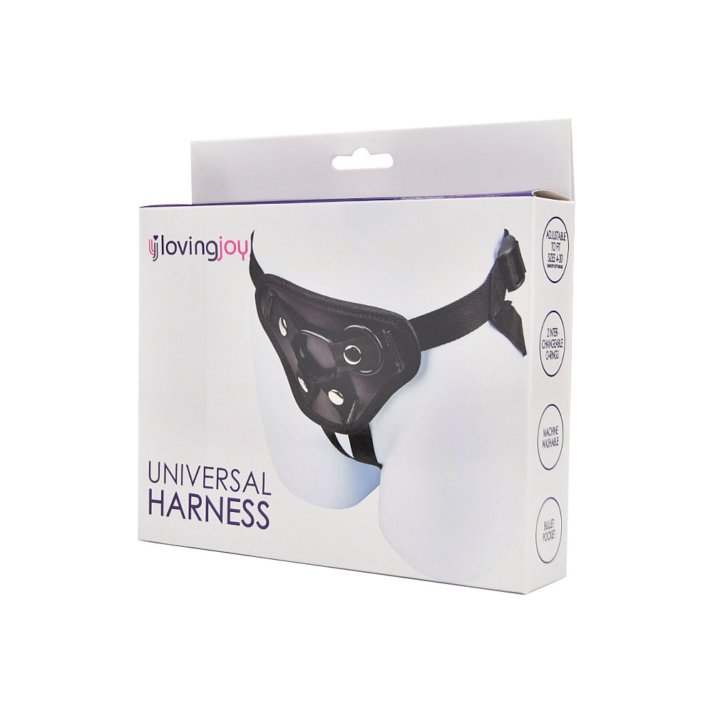 Loving Joy Universal Black Harness 9 Loving Joy Universal Black Harness - Image 9
