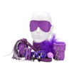 n12279 bound to play bondage kit purple 11 piece