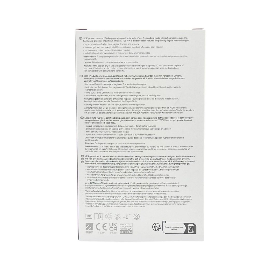YES Vaginal Moisturising Gel-6x5ml 5 YES Vaginal Moisturising Gel-6x5ml - Image 5