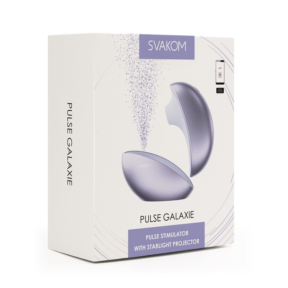 Svakom Galaxie Suction Vibrator with Mood Projector Metallic Lilac 14 Svakom Galaxie Suction Vibrator with Mood Projector Metallic Lilac - Image 14