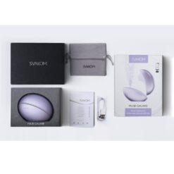 Svakom Galaxie Suction Vibrator with Mood Projector Metallic Lilac 32 n12375 svakom galaxie suction vibrator mood projector lilac 12