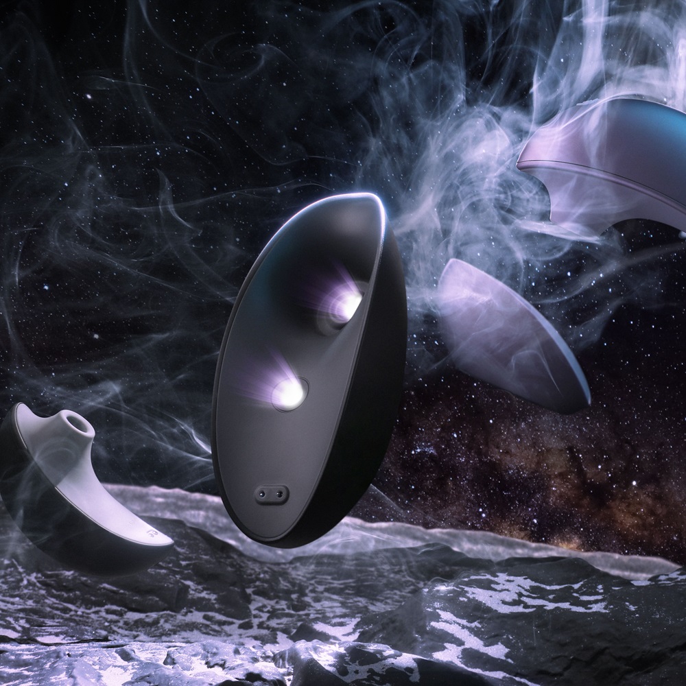 Svakom Galaxie Suction Vibrator with Mood Projector Metallic Lilac 3 Svakom Galaxie Suction Vibrator with Mood Projector Metallic Lilac - Image 3
