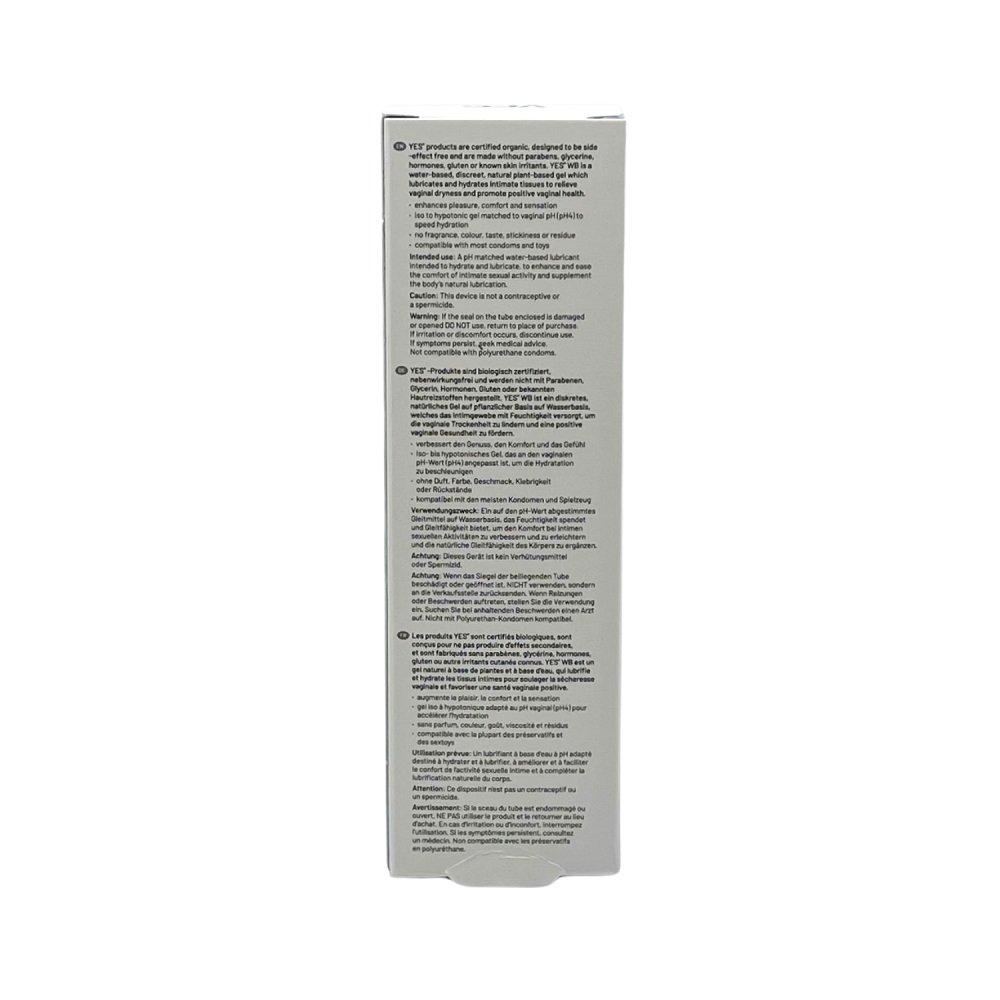 YES Organic Water Based Personal Lubricant-50ml 4 YES Organic Water Based Personal Lubricant-50ml - Image 4