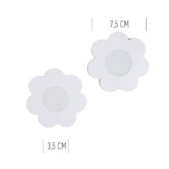 n12491 wow boobs flower nipple pasties 3