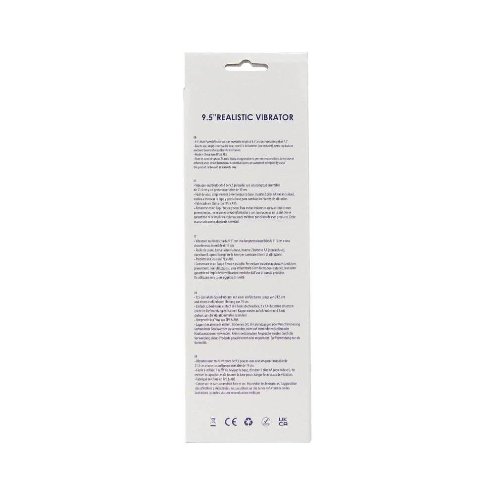 Loving Joy 9.5 inch Realistic Vibrator Vanilla 10 Loving Joy 9.5 inch Realistic Vibrator Vanilla - Image 10