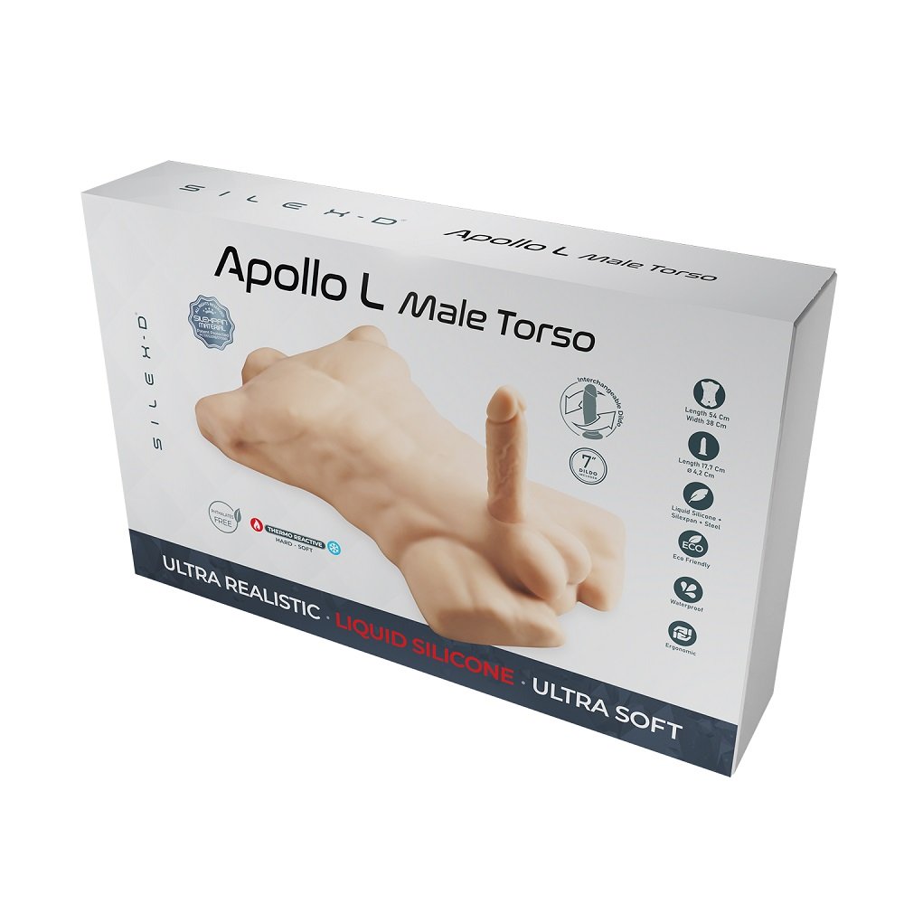 SilexD Apollo Male Pleasure Doll with Interchangeable Dildo 9 SilexD Apollo Male Pleasure Doll with Interchangeable Dildo - Image 9