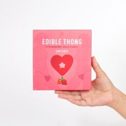 n12533 edible jelly thong strawberry flavour 3